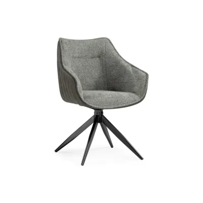 Стул на металлокаркасе Woodville Kansas gray/graphite gray/black 15834