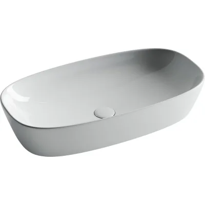 Умывальник-чаша накладная Ceramicanova Element овальная, 700х375х140 мм CN5040