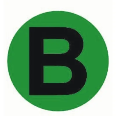 Наклейка знак электробезопасности EKF PROxima d20 мм B (100 шт.) (an-2-9-1)