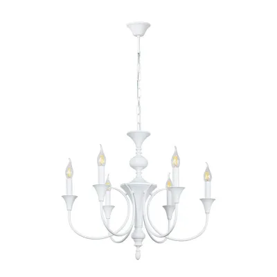 Люстра подвесная Arte Lamp Collinetta E14 240 Вт 8 кв.м (A4094LM-6WH)