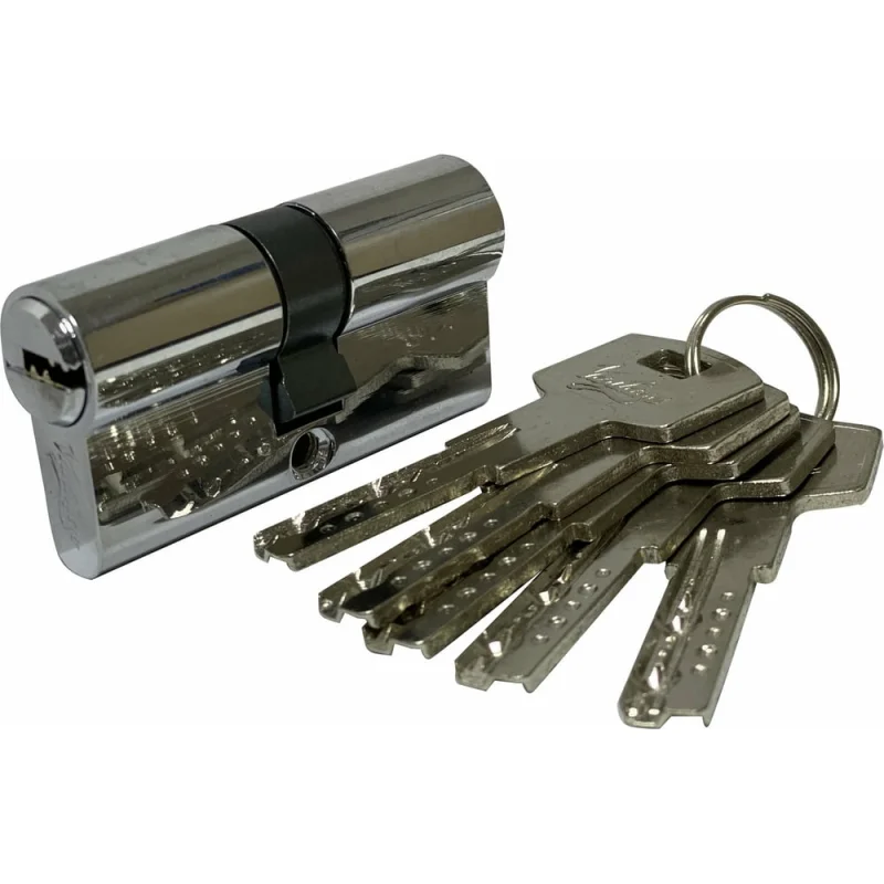 Цилиндровый механизм Вантаж (5 ключей; хром) Z70,35x35 СР