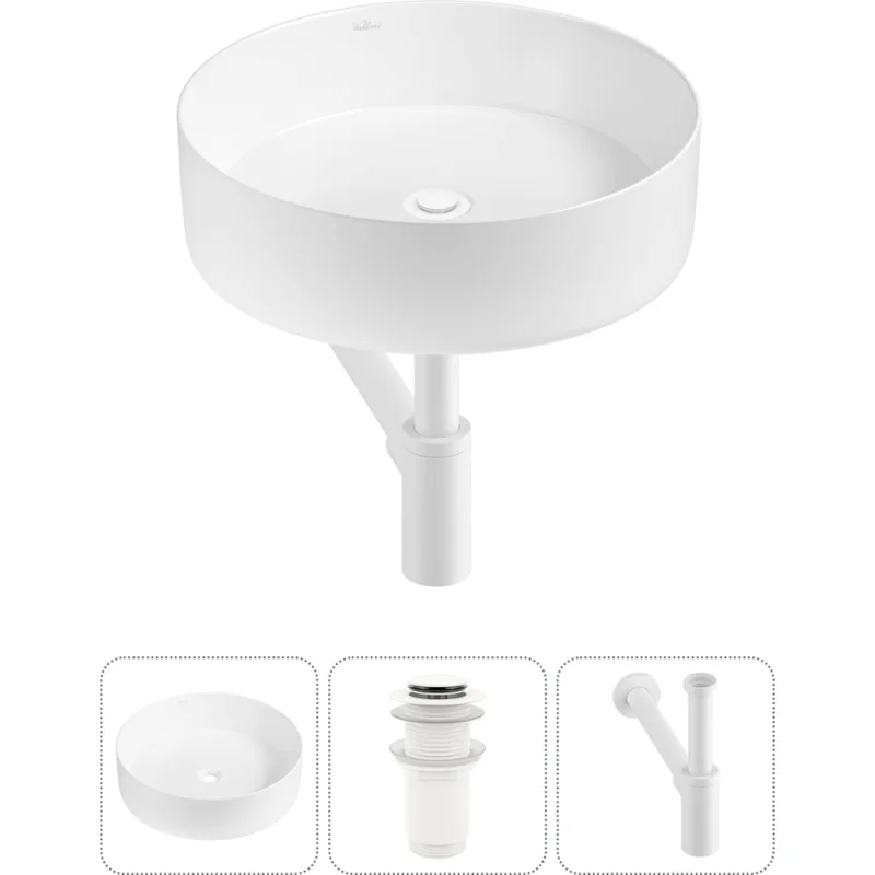 Акционный набор Wellsee 3 в Coax накладная раковина 40x40 см 20213902R