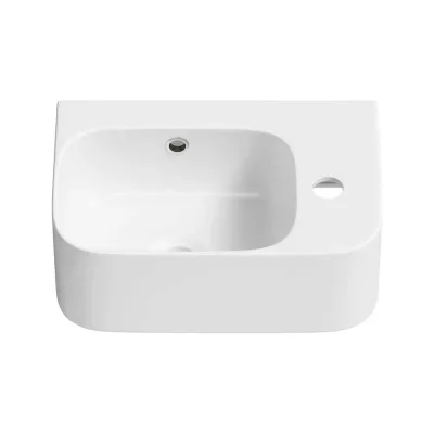 Настенная или накладная раковина Lavinia Boho Bathroom Sink, рукомойник 37х25 см, с отверстием под смеситель 33311065