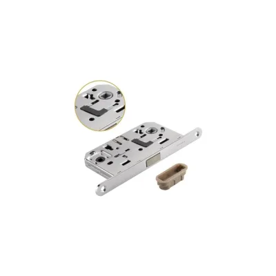 Защелка ADDEN BAU WC WC-5096 MAG M.CHROME (Хром матовый) врезная магнитная межкомнатная 940002025018