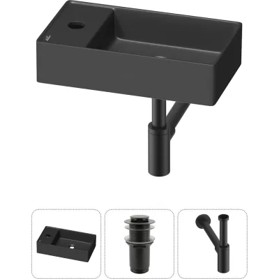 Мини-раковина для ванной комнаты или туалета Wellsee WC Area в наборе 3 в 1 20213830R