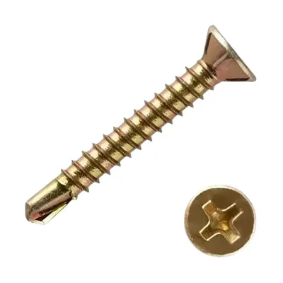 Оконный саморез 23 Болта под сверло, 3.9x25 мм, ЖЦ, 50 шт. B07103902565035ф50