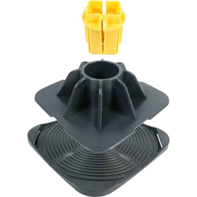 Опора кровельная CABLIDERTRAYS (комплект) с антивибрационным ковриком (ТЭП -50 до +50 град.) и коннектором, с защитой от ультрафиолета, ОКК-225