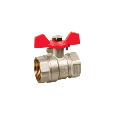 Шаровой кран Terma RED 3/4 в/в бабочка 26123