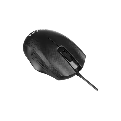 Мышь ExeGate Professional Standard SH-9027 USB, оптическая, 1000dpi, 3D, 3 кнопки и колесо прокрутки, длина кабеля 1,5м, черная, Color Box 264100