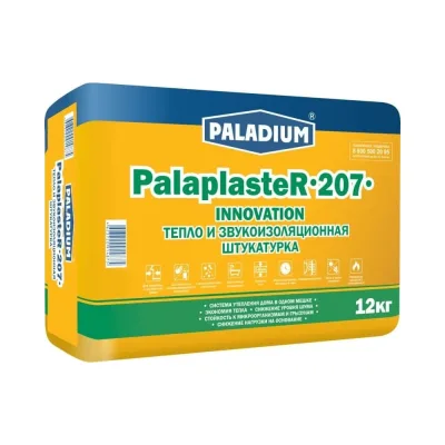 Цементная штукатурка PALADIUM PalaplasteR-207 (с пеностеклом; 12 кг) 82198794