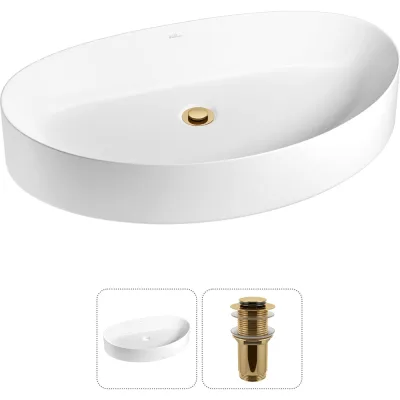 Набор Wellsee 2 в 1 Belle Spa 2.0 накладная раковина 64x40 см 20212607R