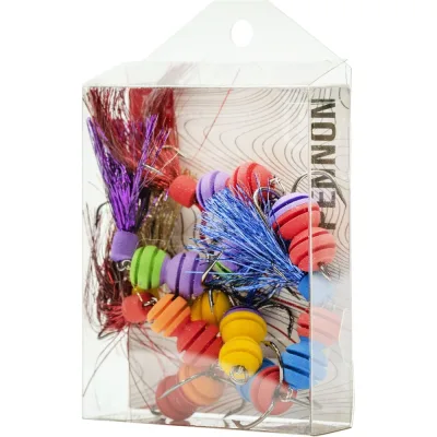 Приманки джиговые Lucky John LJ PENNON ROLLERWORM MIX3 5 шт LJPB003-03