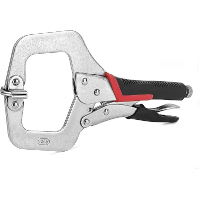 Зажимные клещи INTERTOOL C-type 280мм, Cr-V UT-5206