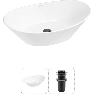 Набор Wellsee 2 в 1 Dulcet Tones накладная раковина 36x25 см 20212202R
