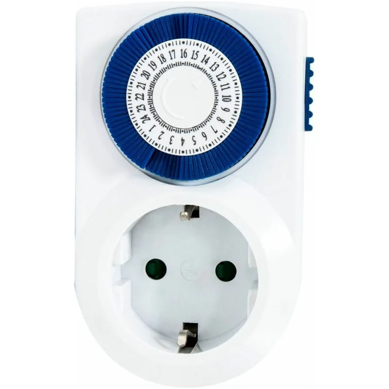 Розетка с таймером FERON TM50, суточная, механическая, 3500W/16A, 230V, 23238