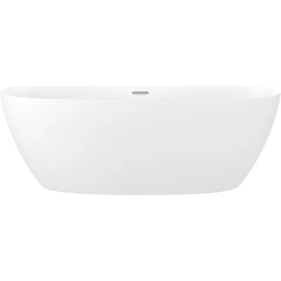 Отдельностоящая акриловая ванна Wellsee Bliss 170 х 80 см, в наборе 4 в 1 28820101R