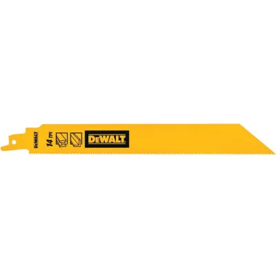 ΠΠΎΠ»ΠΎΡΠ½ΠΎ Π΄Π»Ρ ΡΠ°Π±Π΅Π»ΡΠ½ΠΎΠΉ ΠΏΠΈΠ»Ρ DEWALT DT90387, ΠΏΠΎ ΠΌΠ΅ΡΠ°Π»Π»Ρ, 228 ΠΌΠΌ, 14 TPI, 5 ΡΡ DT90387-QZ