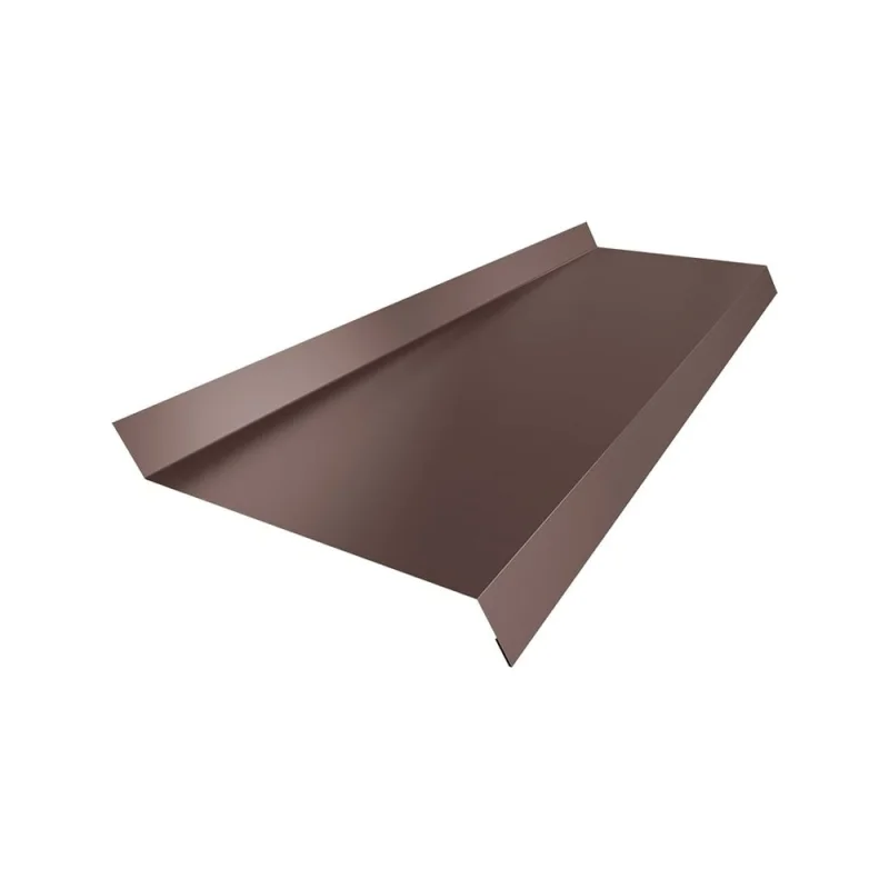 Отлив металлический profBUILD Metal 2000х300 мм, коричневый 4153