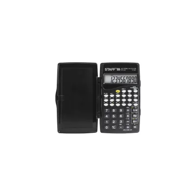 Инженерный калькулятор STAFF STF-245 120х70мм, 128 функций, 10 разрядов, 250194