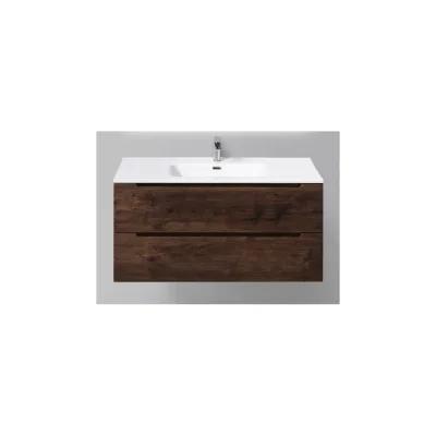 Подвесная база под раковину BelBagno ETNA-1000-2C-SO-RW-P Rovere Moro