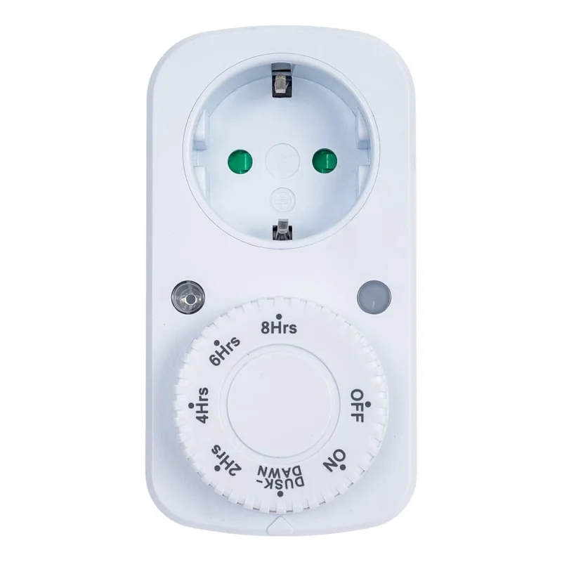 Розетка с таймером FERON (с датчиком освещенности) 3600W/16A 230V, TM28 51435