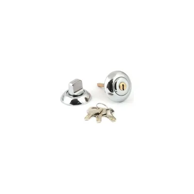Фиксатор с замком APECS Megapolis WC-K-0803-CR 23004 00023004
