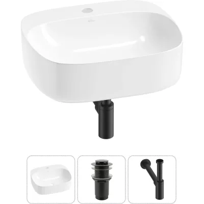 Набор Wellsee 3 в 1 Ideal накладная раковина 50x42 см 20214100R