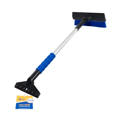 Зимняя щетка со скребком и с водосгоном 76-110 см KRAFT KT 830059