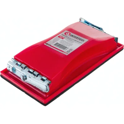 Брусок для шлифования INTERTOOL 100х210 мм, металлический зажим HT-0002