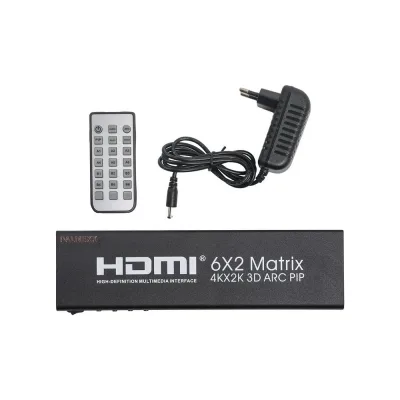 ΠΠ°ΡΡΠΈΡΠ° PALMEXX AYM6x2V14 6HDMI*2HDMI 3D ARC PIP 4K/30Hz (2160p, HDMI 1.4b) PX/AYM-6X2V14