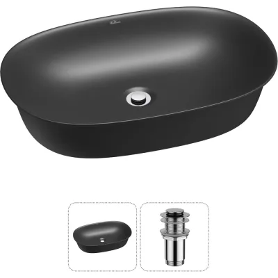 Набор Wellsee 2 в 1 Brillant iCon накладная раковина 60x40 см 20214659R