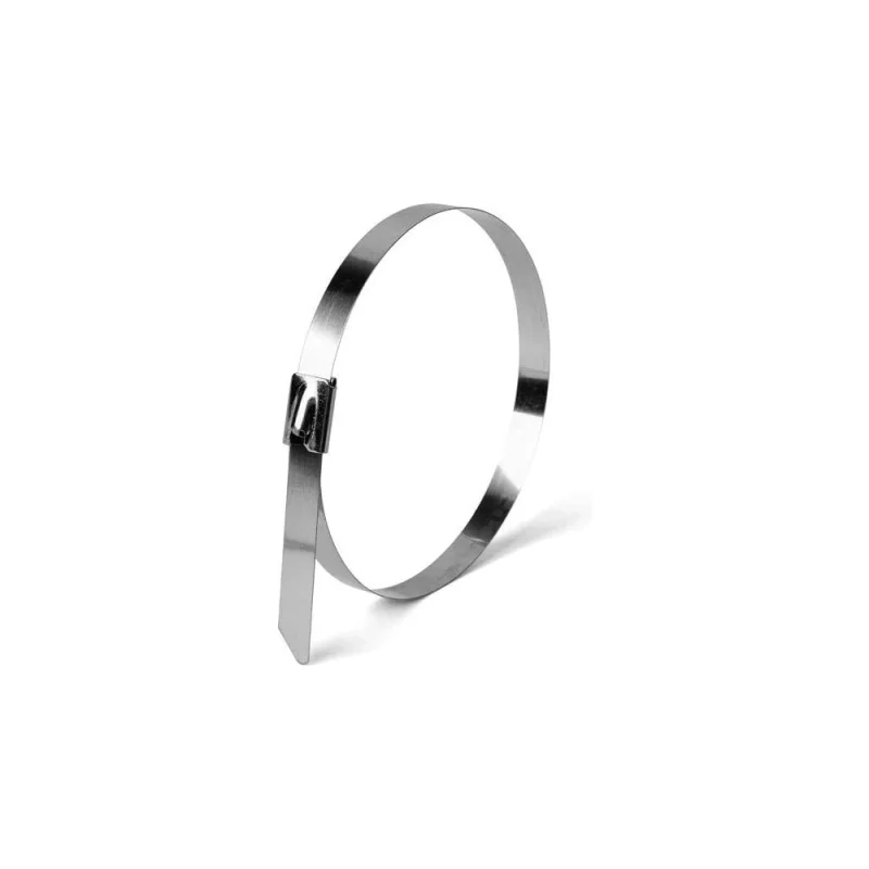 Хомут HLT AISI 304 из нержавеющей стали, 11.9x400 упаковка 100 шт. 084-01-317