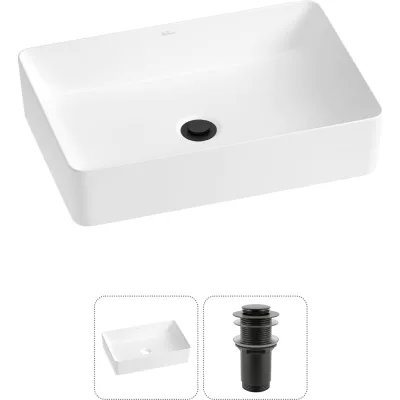 Набор Wellsee 2 в 1 FreeDom 2.0 накладная раковина 50x34 см 20214456R