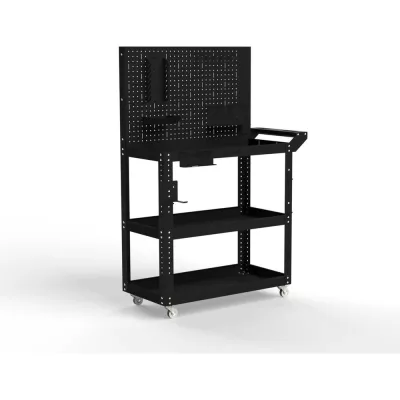 Тележка инструментальная ООО Металекс Metalex Тип 4 700x350x800 мм, 3 полки, черный 118299
