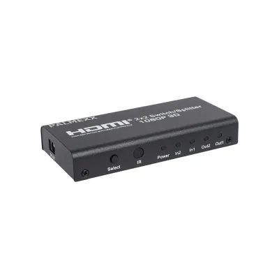 Сплиттер/Свитч PALMEXX AYS22V13 2HDMI*2HDMI с пультом ДУ, 1080P, 3D PX/AYS-22V13