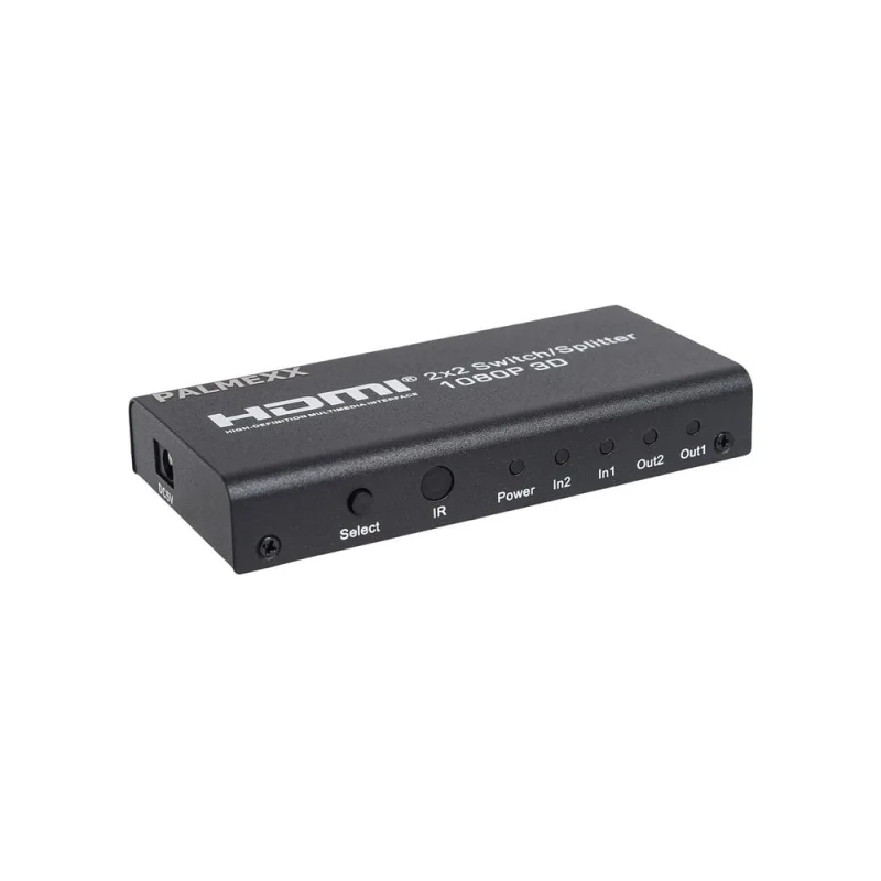 Сплиттер/Свитч PALMEXX AYS22V13 2HDMI*2HDMI с пультом ДУ, 1080P, 3D PX/AYS-22V13