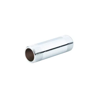 Удлинитель бочонок ALATO НР-НР 3/4", хромированный, 80мм 0126-2008