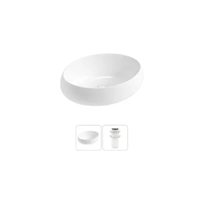 Комплект Wellsee 2 в 1 Lavinia Boho Bathroom Sink накладная раковина 50x36 см 20215066R