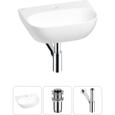 Мини-раковина для ванной комнаты или туалета Wellsee WC Area в наборе 3 в 1 20212189R