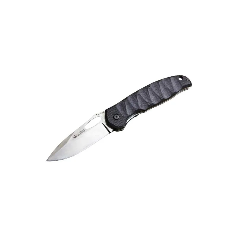 Складной нож Kizlyar Supreme Hero cталь 440C, Satin, рукоять из G10 4650065051231