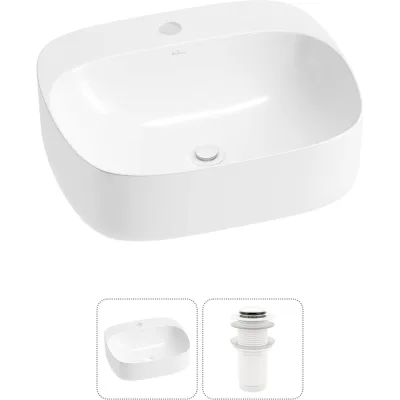 Набор Wellsee 2 в 1 Ideal накладная раковина 50x42 см 20214098R