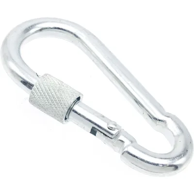 Карабины с муфтой BOWT 7 мм, оцинкованные, DIN 5299d, 8 шт. B03523