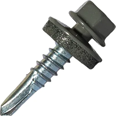 Саморез кровельный по металлу HARDWEX ТМ HWX7-W-P9-5.5x25 мм, св.№3, RAL 7005, 250 шт. 5190000023965