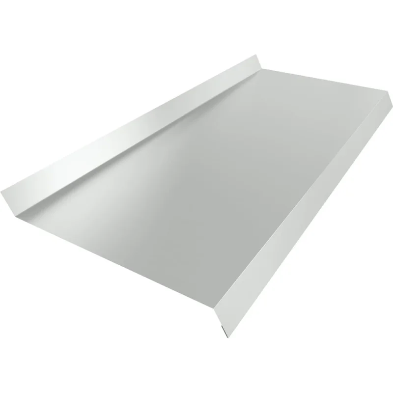 Отлив металлический profBUILD Metal 2000х200 мм, белый 52011