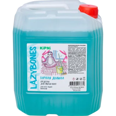 Средство для мытья пола KIPNI Горная долина канистра 4,5 л 4620219475817
