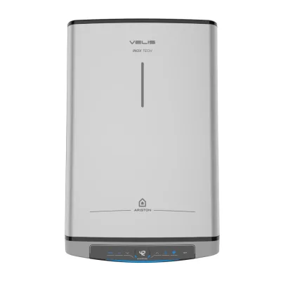 Водонагреватель накопительный Ariston Velis LUX INOX PW ABSE WIFI 50 электрический 50 л 1,5/2,5 кВт плоский универсальный