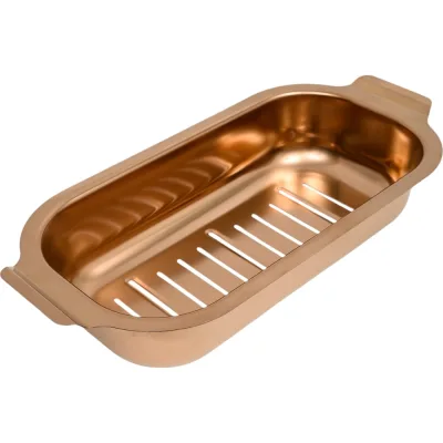 Коландер для мойки ALVEUS нерж. сталь.copper 171x360 1069008
