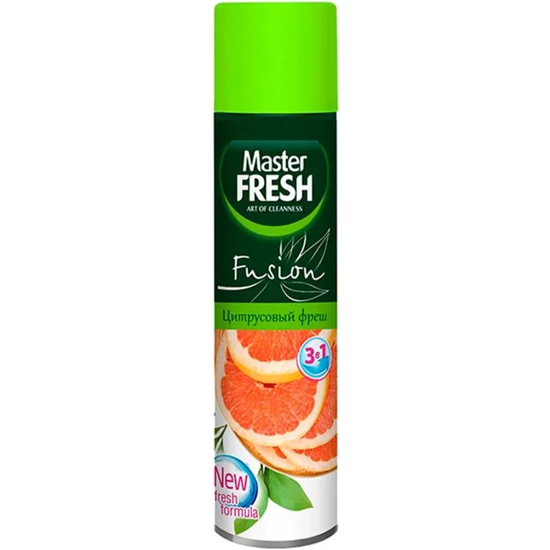 Освежитель воздуха Master Fresh Fusion Цитрусовый фреш, 300 мл 250738