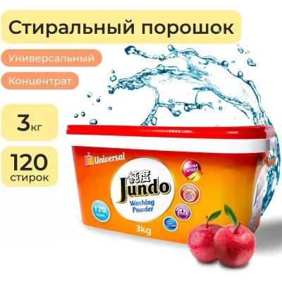 Стиральный порошок Jundo Премиум Универсальный 3 кг 4903720021859