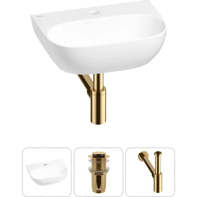 Мини-раковина для ванной комнаты или туалета Wellsee WC Area в наборе 3 в 1 20212191R